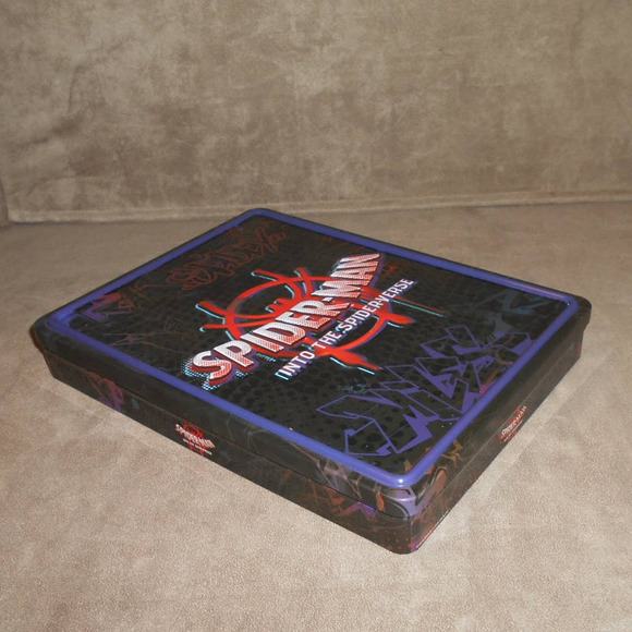 Spider-Man Into the Spider-Verse 5 Books & Collectible Tin 2018 Centum - Picture 5 of 8